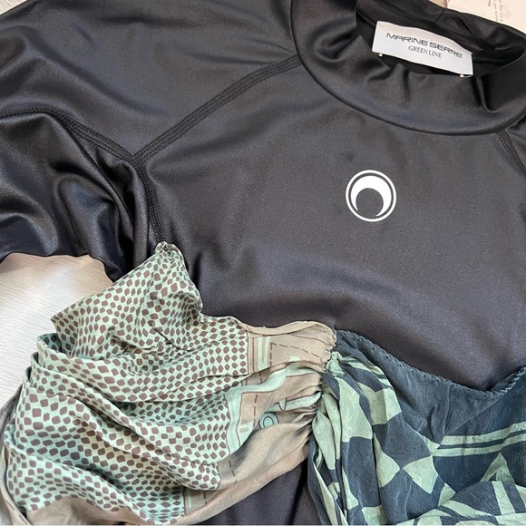 Marine Serre Scuba Top with Scarf details - Picture 3 of 9